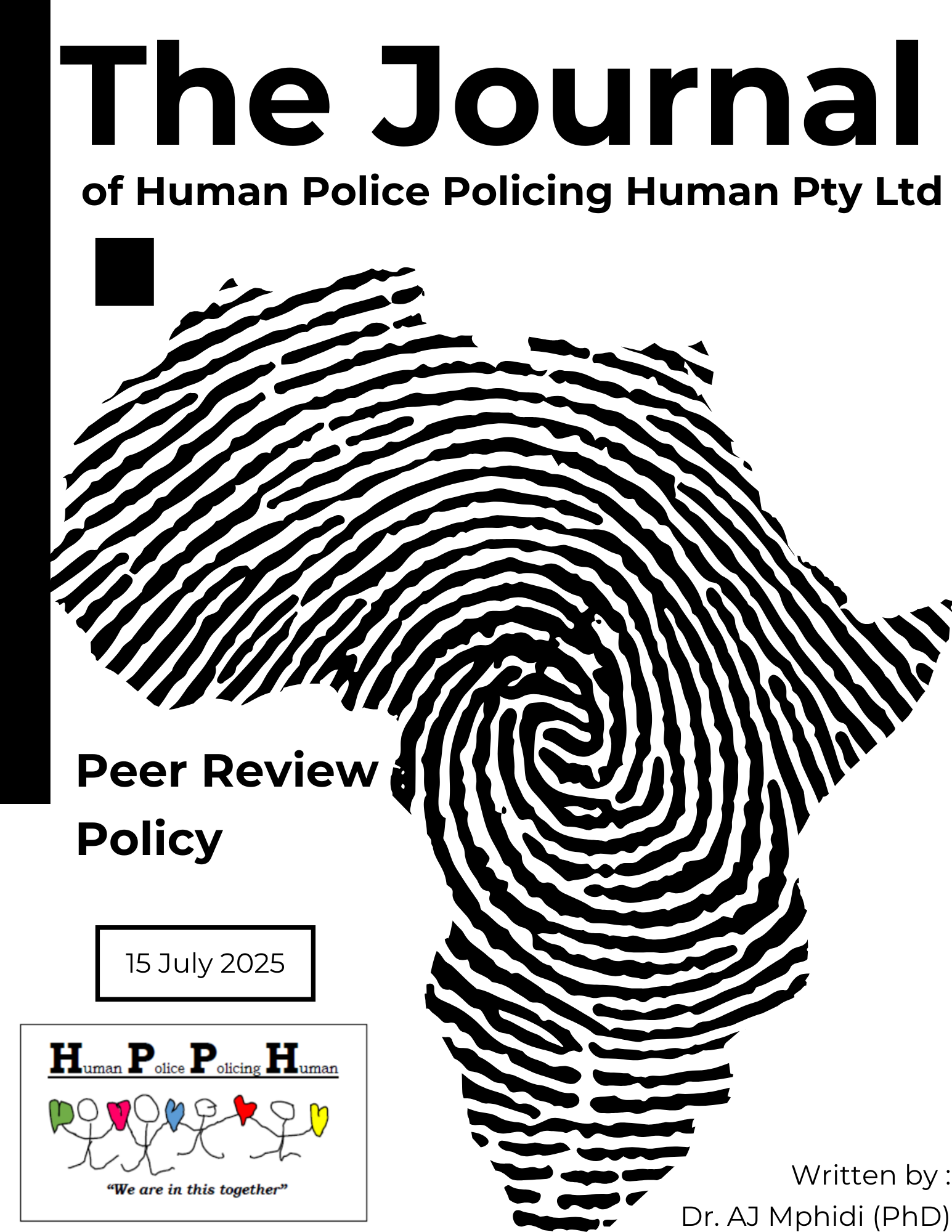 Peer Review Policy of The Journal of Human Police Policing Human (Pty) Ltd